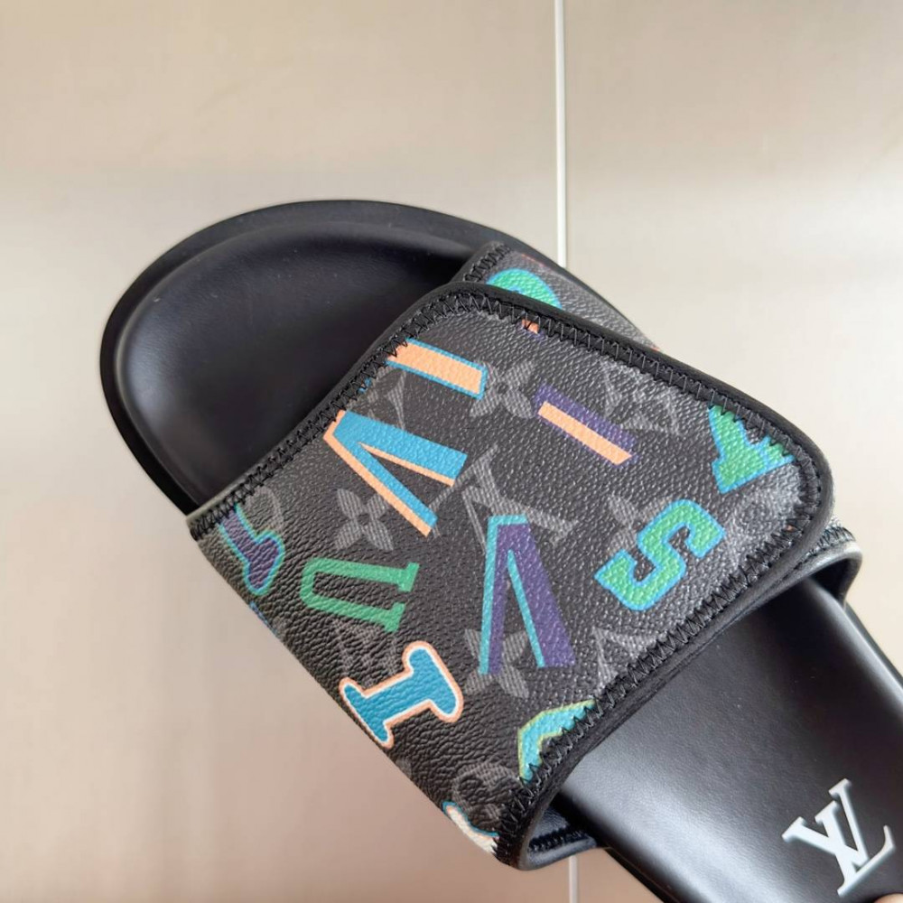 LV Miami Velcro slippers-1