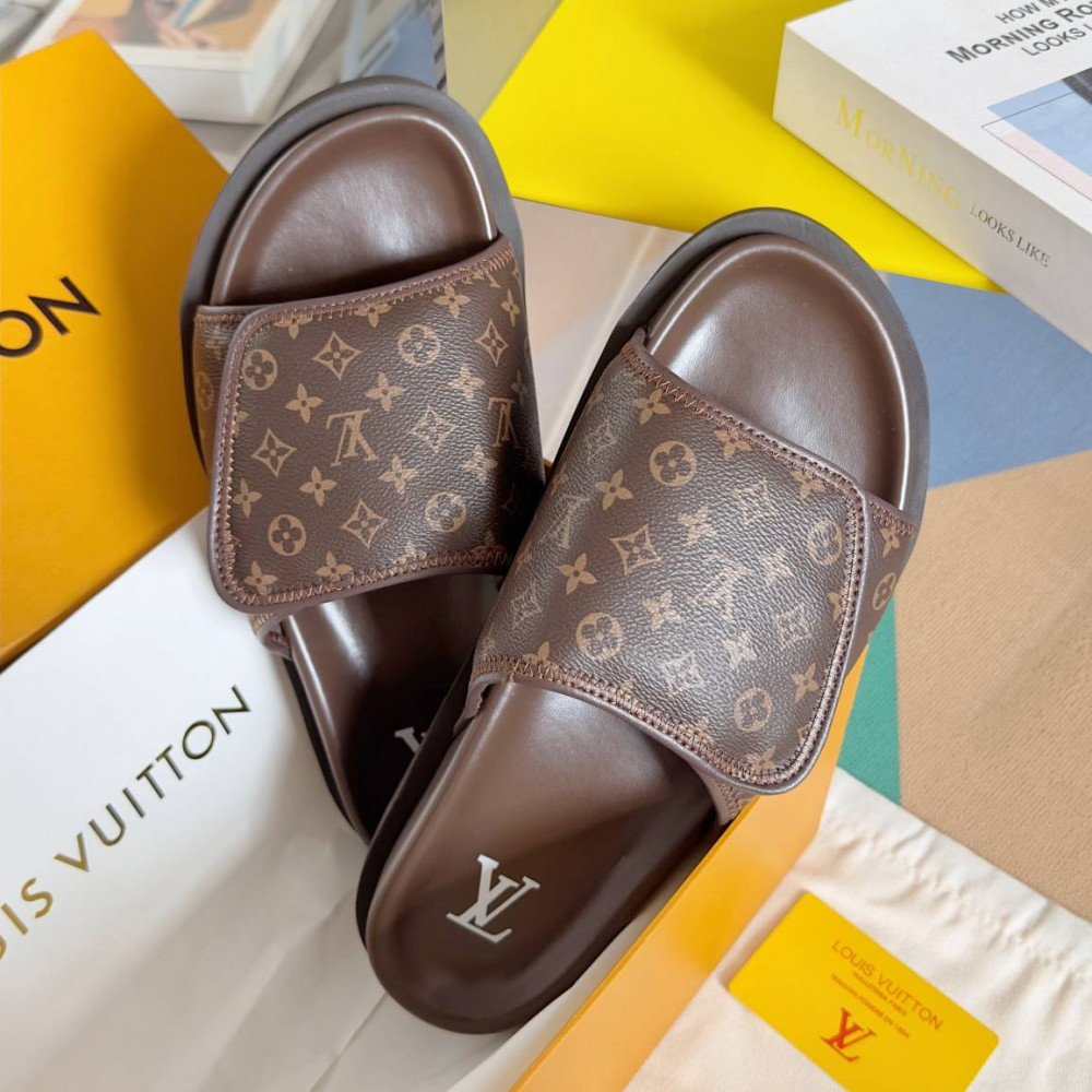LV Miami Velcro slippers-4