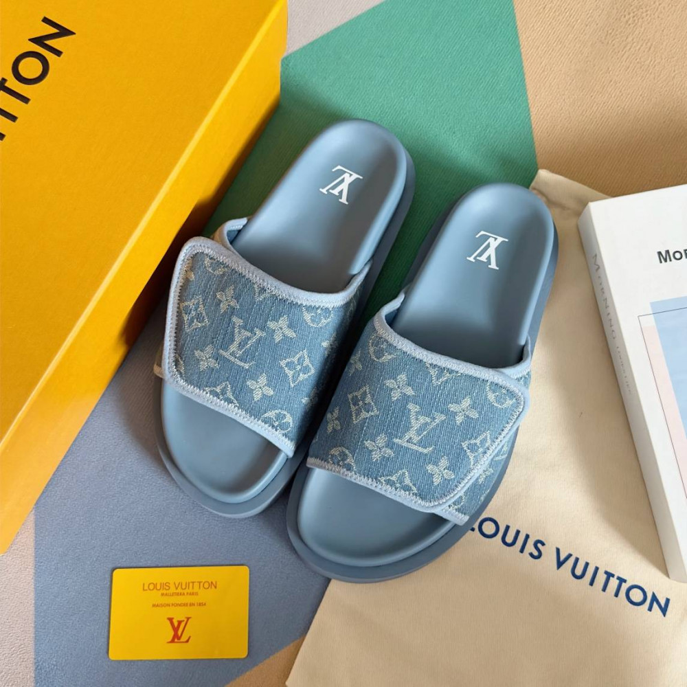LV Miami Velcro slippers-9