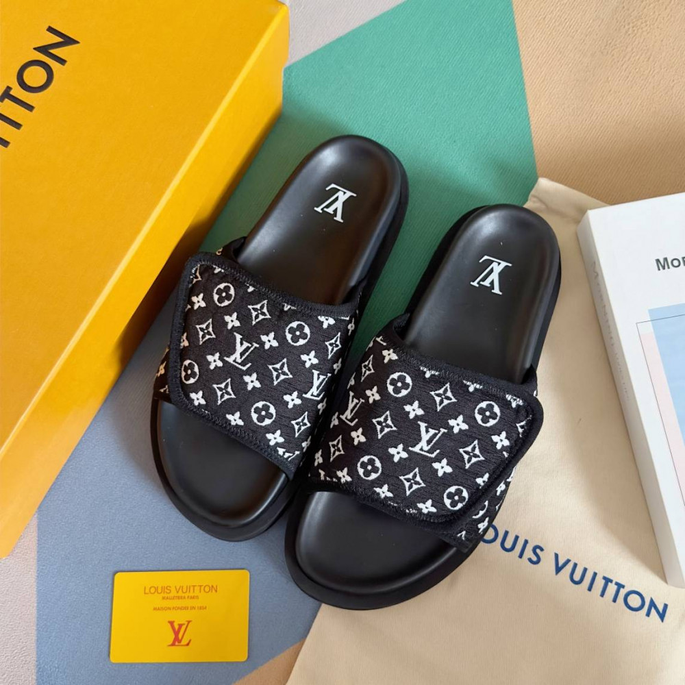 LV Miami Velcro slippers-10