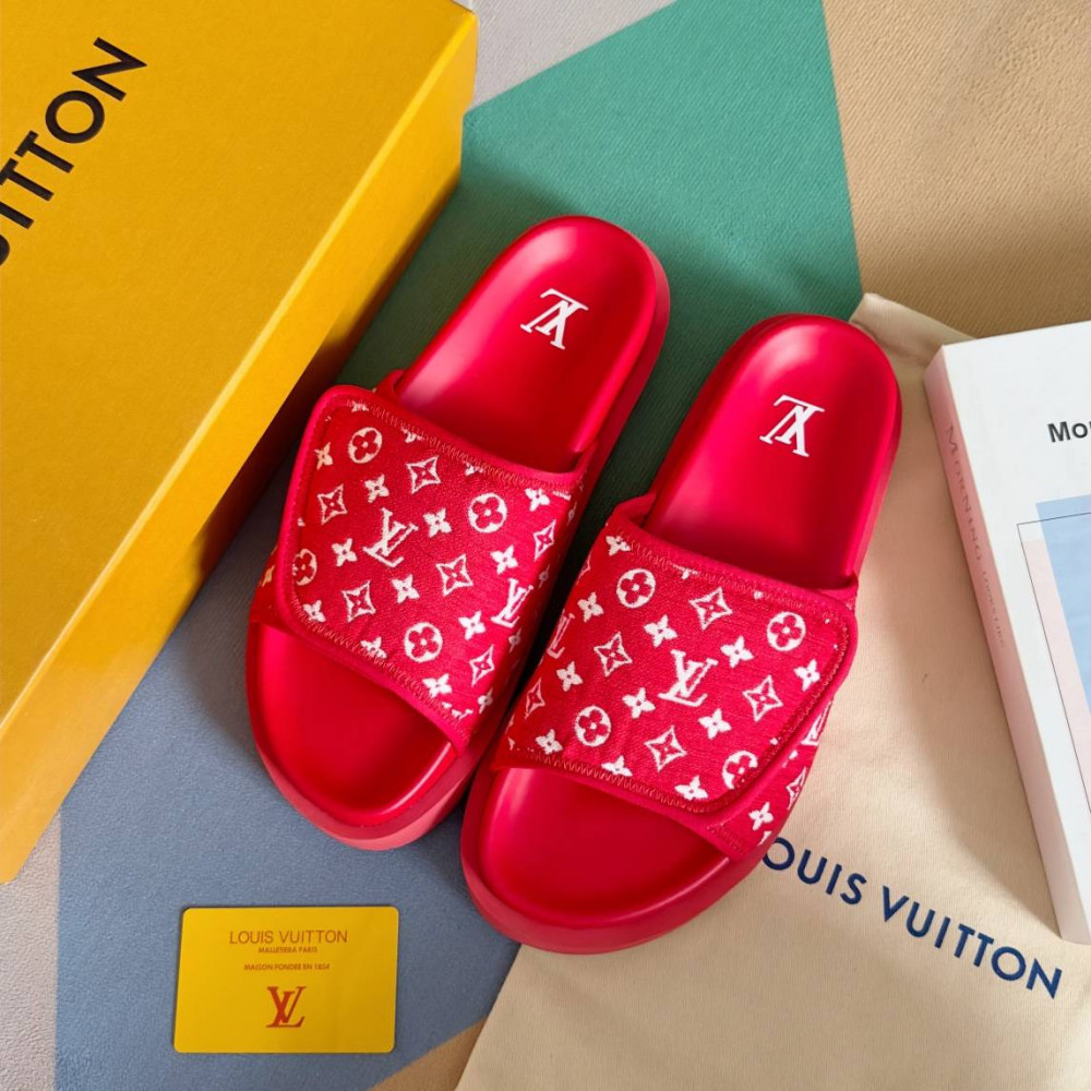 LV Miami Velcro slippers-11