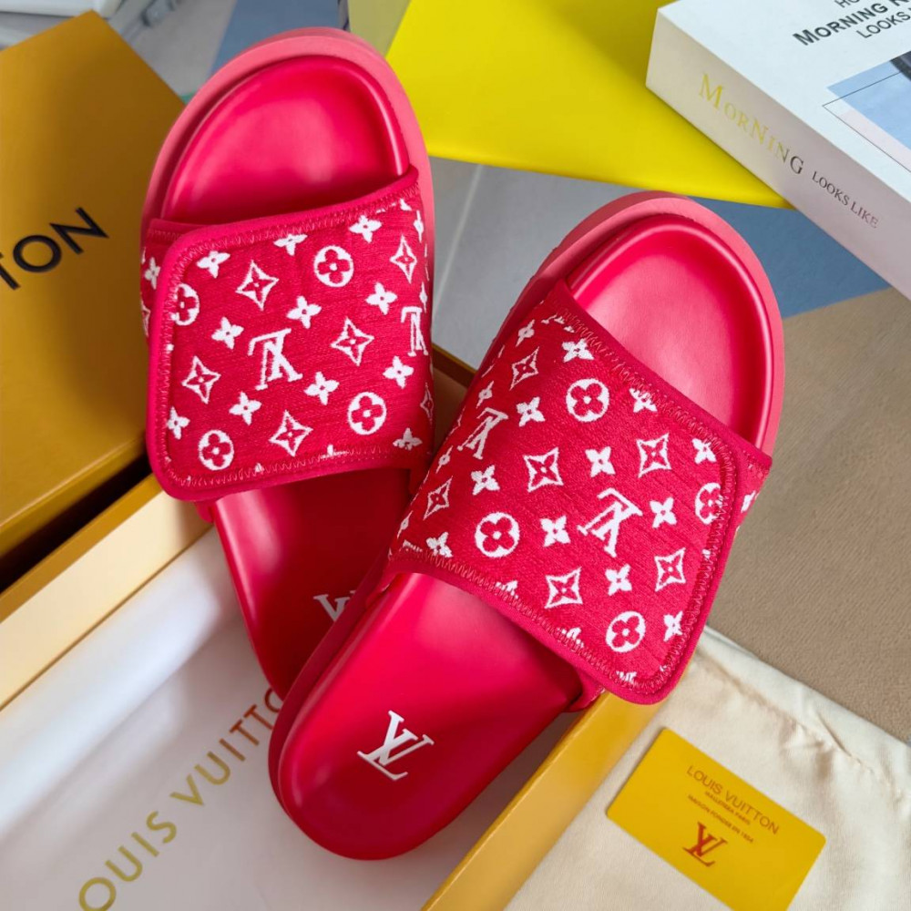 LV Miami Velcro slippers-11