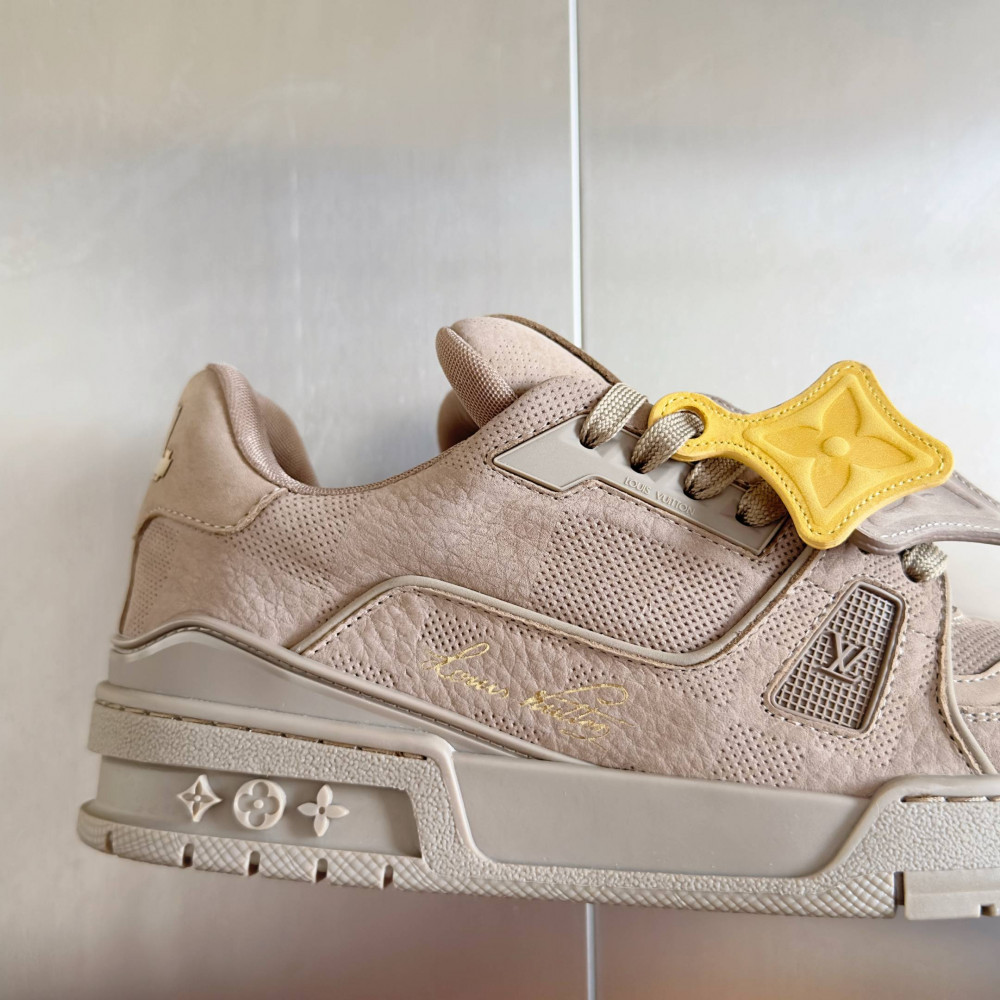 LV Trainer Sneaker Desert Yellow-027