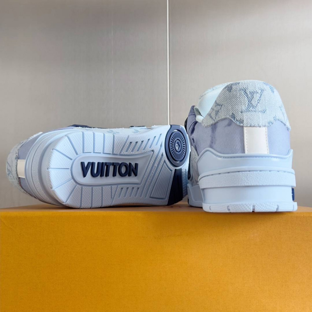 LV Trainer Sneaker Blue-045