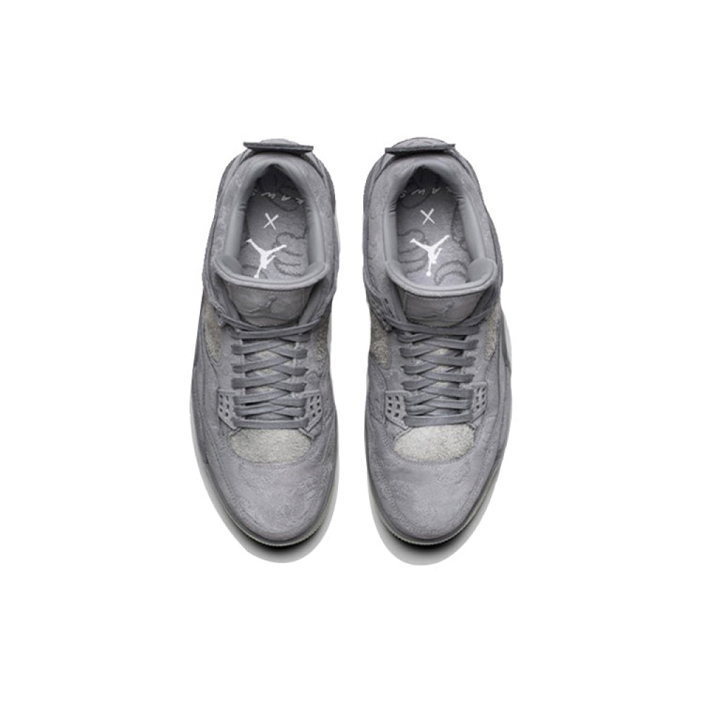 Air Jordan 4 Retro x KAWS  Cool Grey