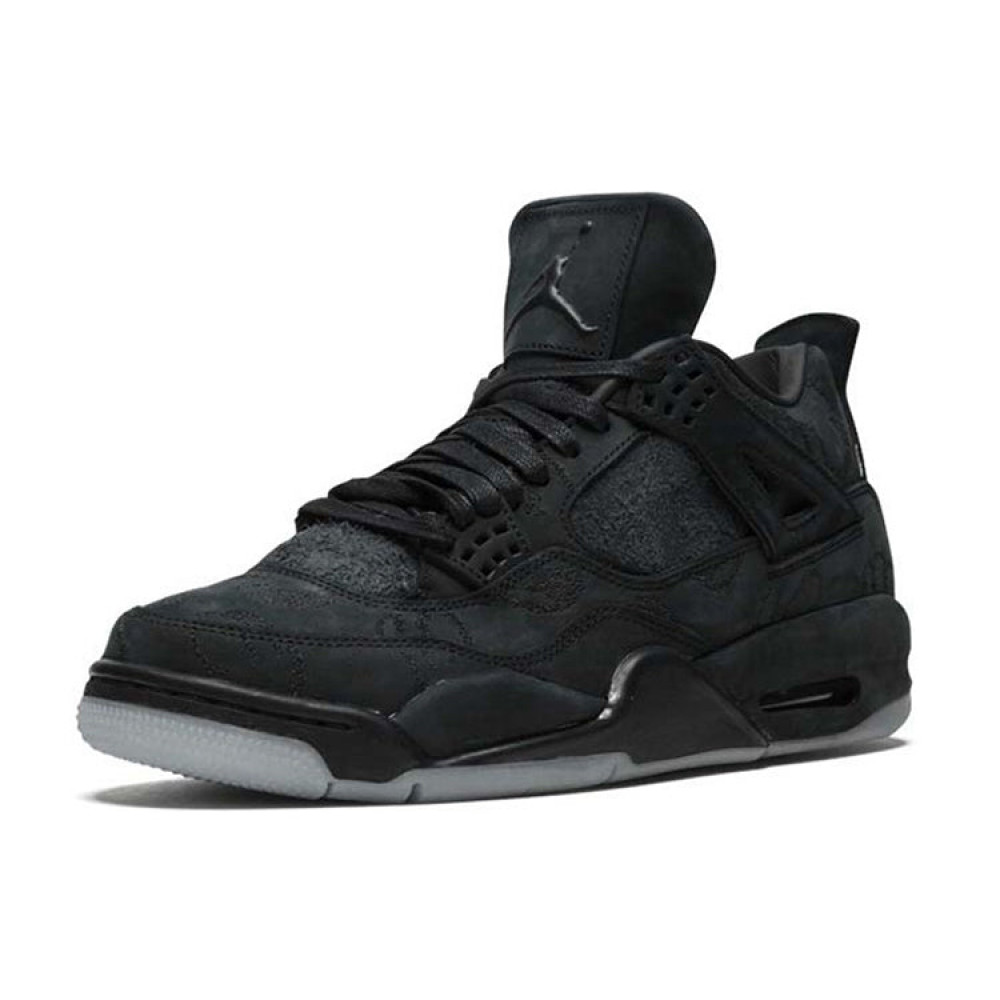 Air Jordan 4 Retro x KAWS  Black