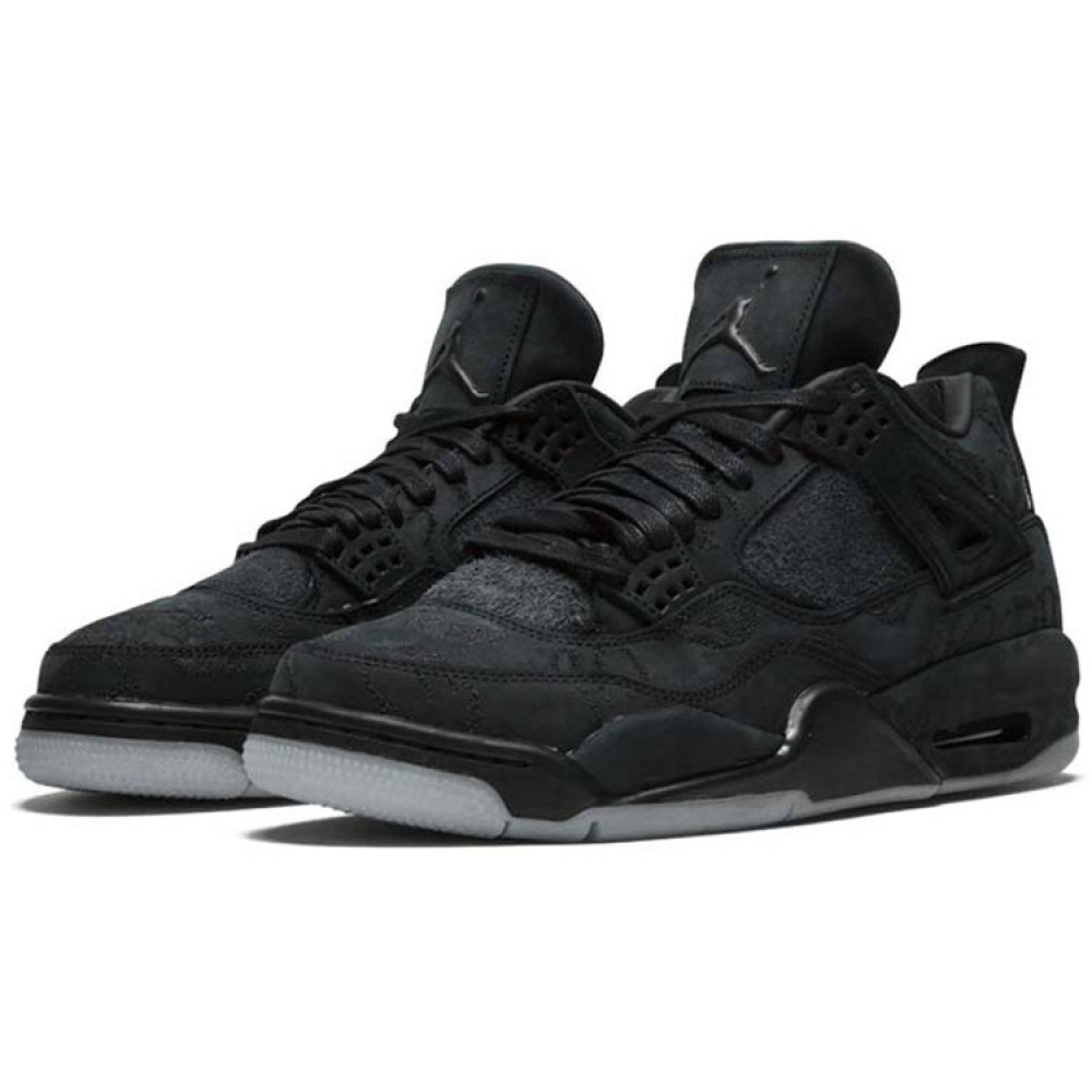 Air Jordan 4 Retro x KAWS  Black