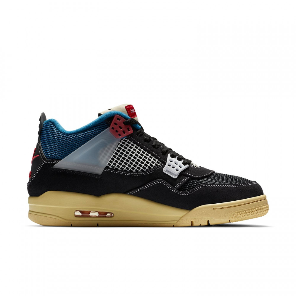 Air Jordan 4 Retro x Union LA  Off Noir