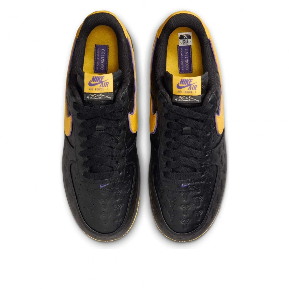 Nike x Kobe Bryant Air Force 1 Low Lakers Away HV5122-001 Nike x Kobe Bryant Air Force 1 Low Lakers Away HV5122-001