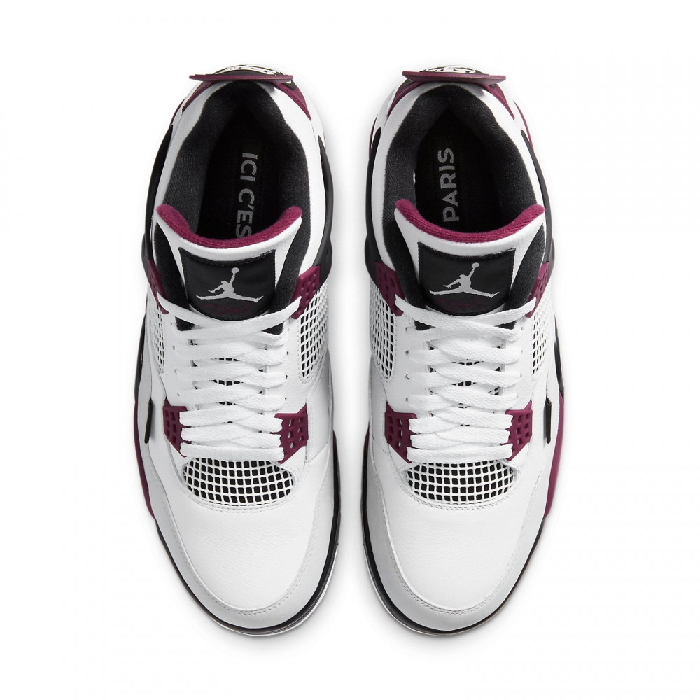 Air Jordan 4 Retro x Paris Saint-Germain  Bordeaux