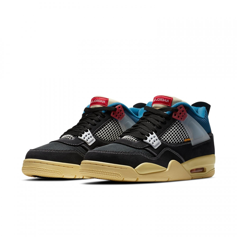 Air Jordan 4 Retro x Union LA  Off Noir