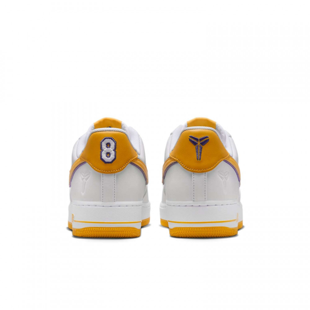 Nike x Kobe Bryant Air Force 1 Low  Lakers Home  FZ1151-100