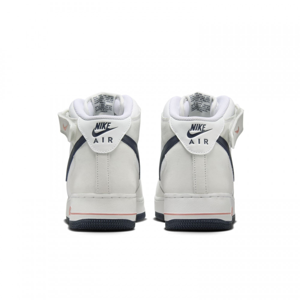 Nike Air Force 1 Mid  07 LX  Summit White Obsidian  FB8879-100
