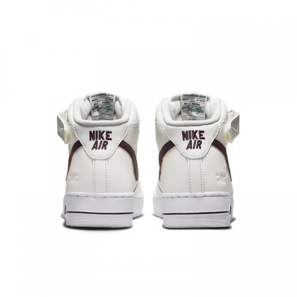 Nike Air Force 1 Mid  07 LV8  40th Anniversary   Sail Brown Basalt  DR9513-100