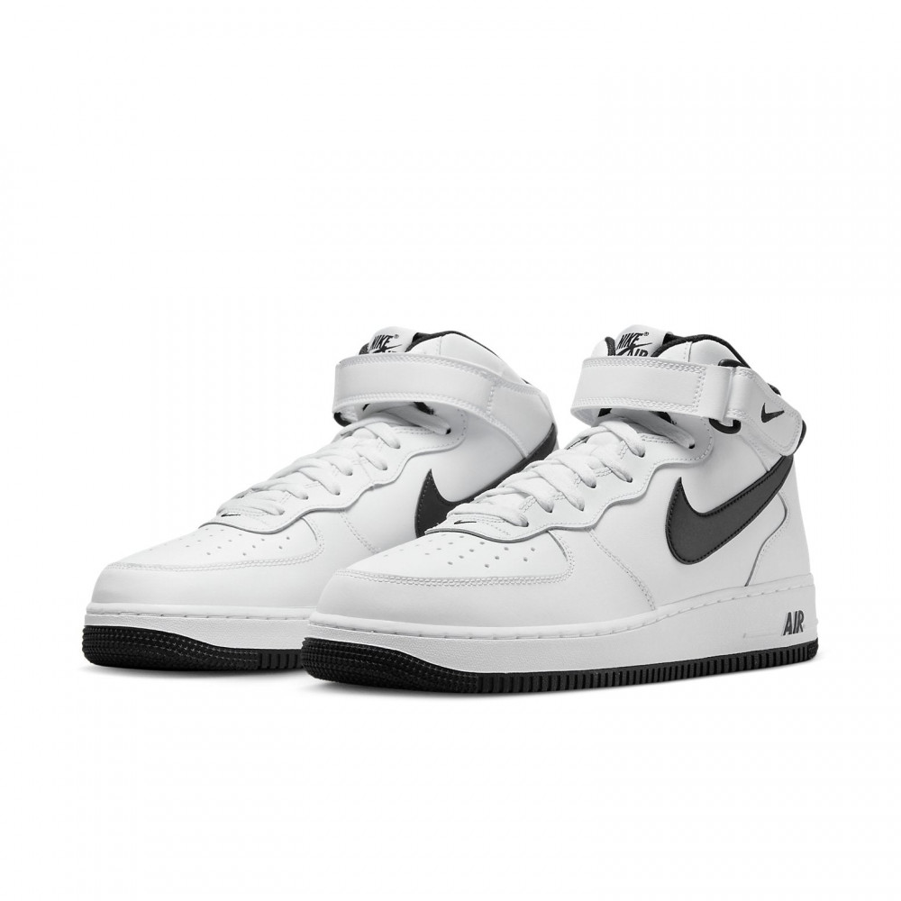 Nike Air Force 1 Mid  07  White Black  DV0806-101