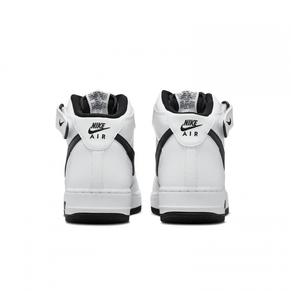 Nike Air Force 1 Mid  07  White Black  DV0806-101