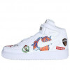 Nike x Supreme NBA x Air Force 1 Mid 07  White  AQ8017-100