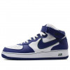 Nike Air Force 1 Mid  White Blue  306352-144