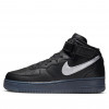 Nike Air Force 1 Mid Premium  Black Metallic Silver  DX3061-001
