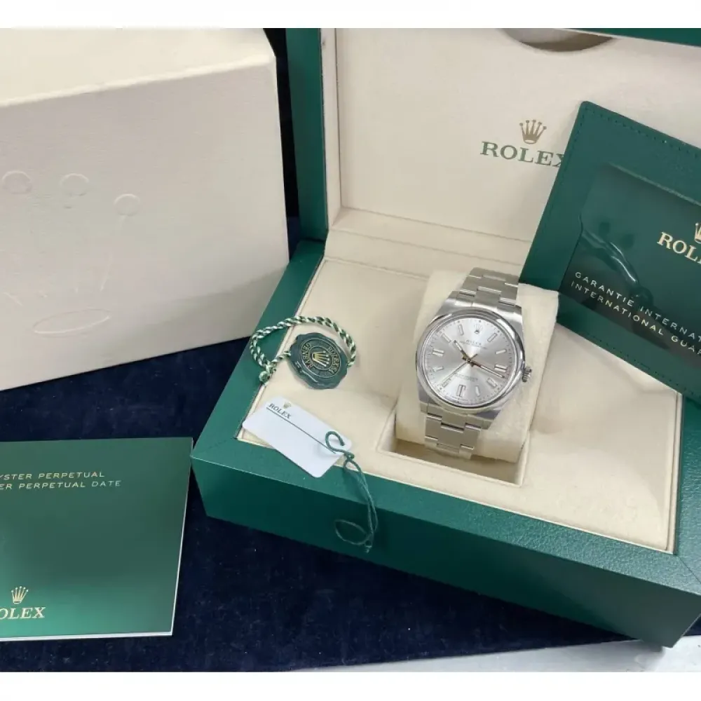 Men Oyster Perpetual 124300 Series(Champagne Gold) Men Oyster Perpetual 124300 Series(Champagne Gold)
