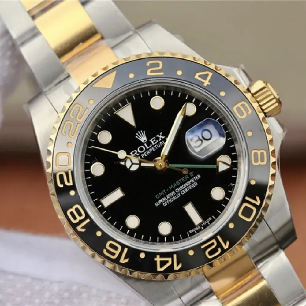 Men Gmt Master 2 Black Bezel Multicolor Selection 40Mm Men Gmt Master 2 Black Bezel Multicolor Selection 40Mm