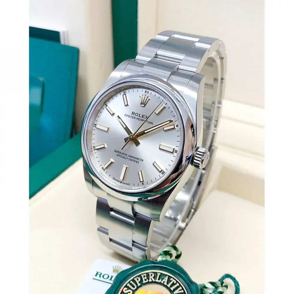 Men Oyster Perpetual 124300 Series(Champagne Gold) Men Oyster Perpetual 124300 Series(Champagne Gold)