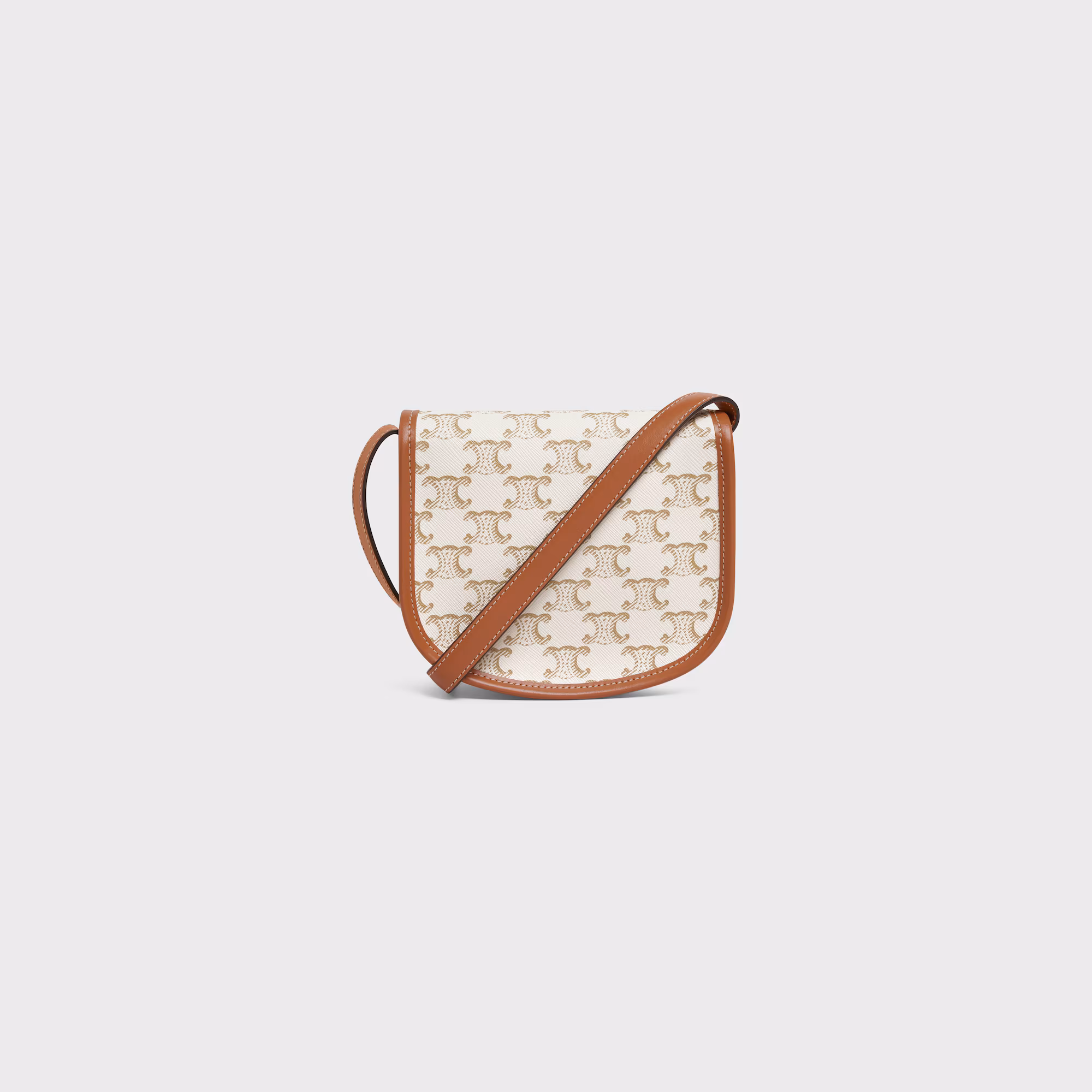 Mini Besace In Triomphe Canvas And Calfskin Mini Besace In Triomphe Canvas And Calfskin