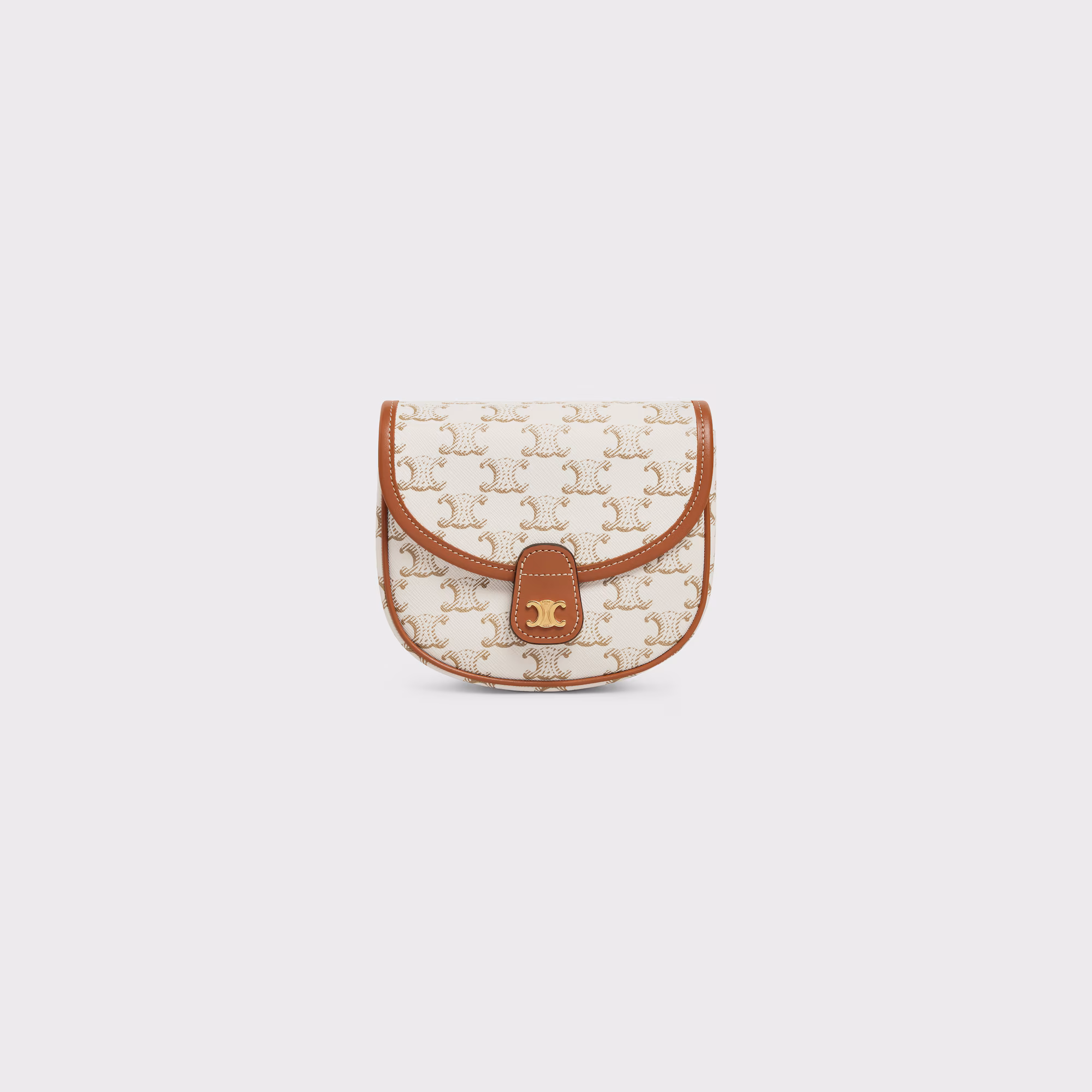 Mini Besace In Triomphe Canvas And Calfskin Mini Besace In Triomphe Canvas And Calfskin