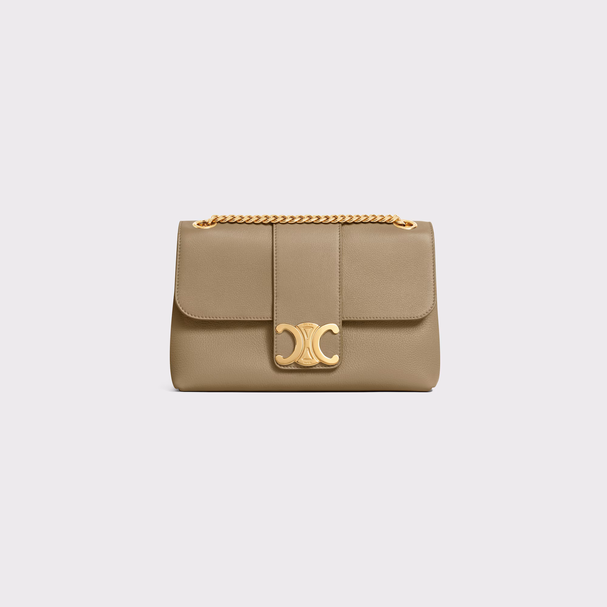 Medium Celine Victoire Bag In Supple Grained Calfskin