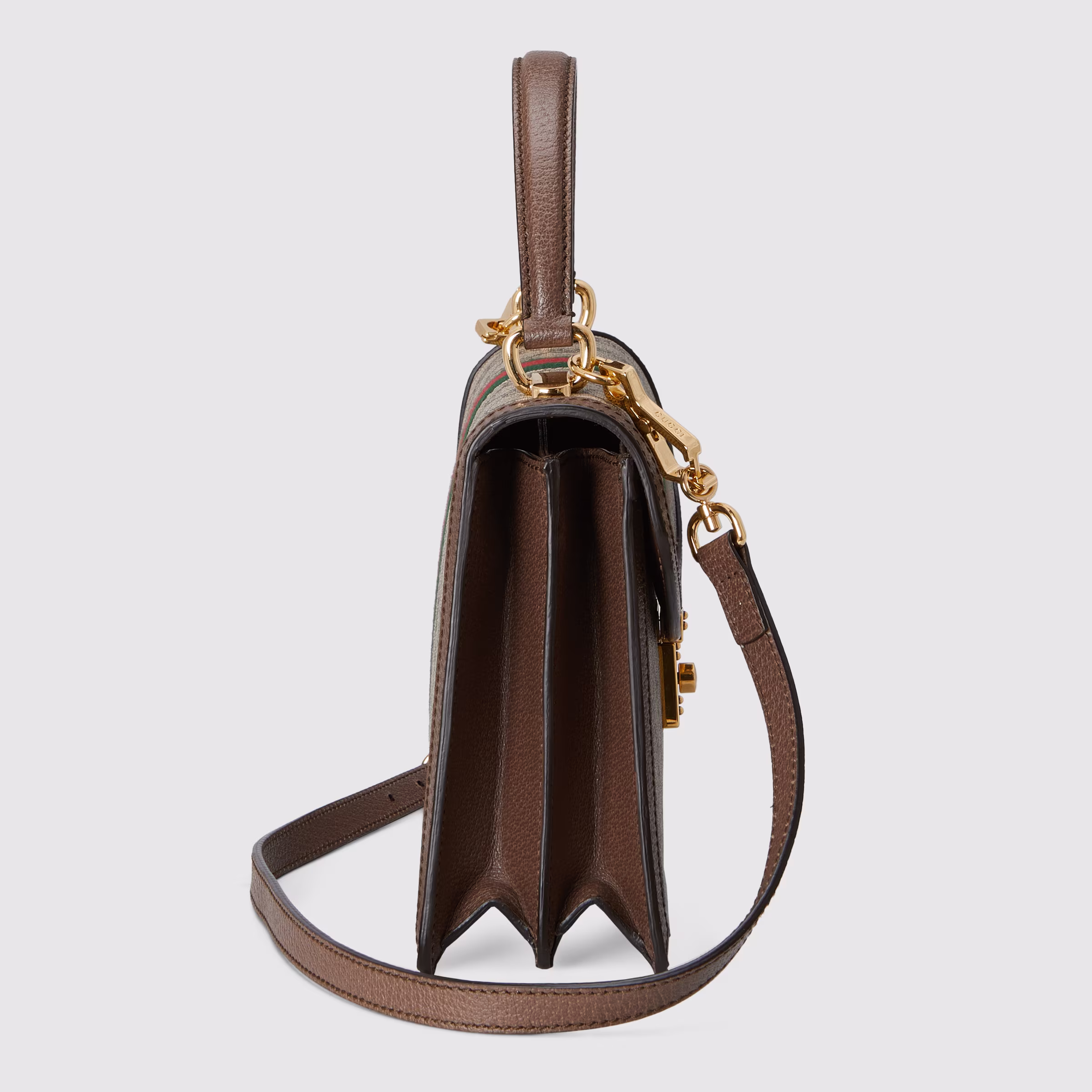 Sac À Main Ophidia Avec Bande Web Petite Taille Sac À Main Ophidia Avec Bande Web Petite Taille