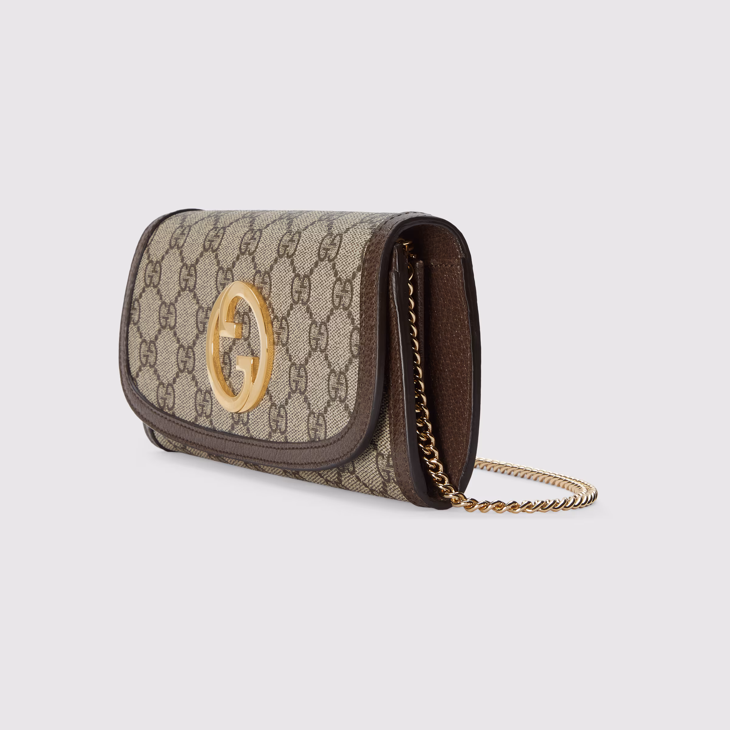Portefeuille Continental Gucci Blondie Avec Chaîne