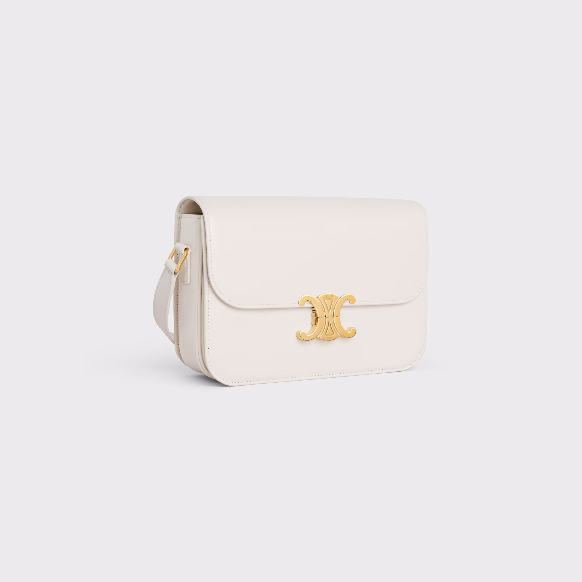 Classique Triomphe Bag In Shiny Calfskin Classique Triomphe Bag In Shiny Calfskin