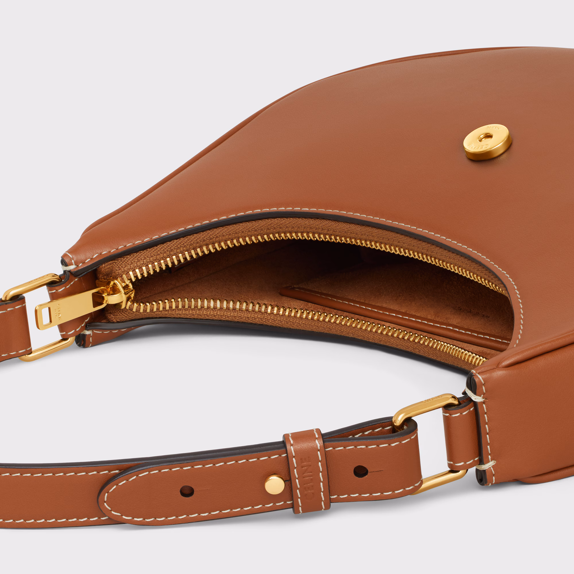 Medium Ava Triomphe Bag In Smooth Calfskin