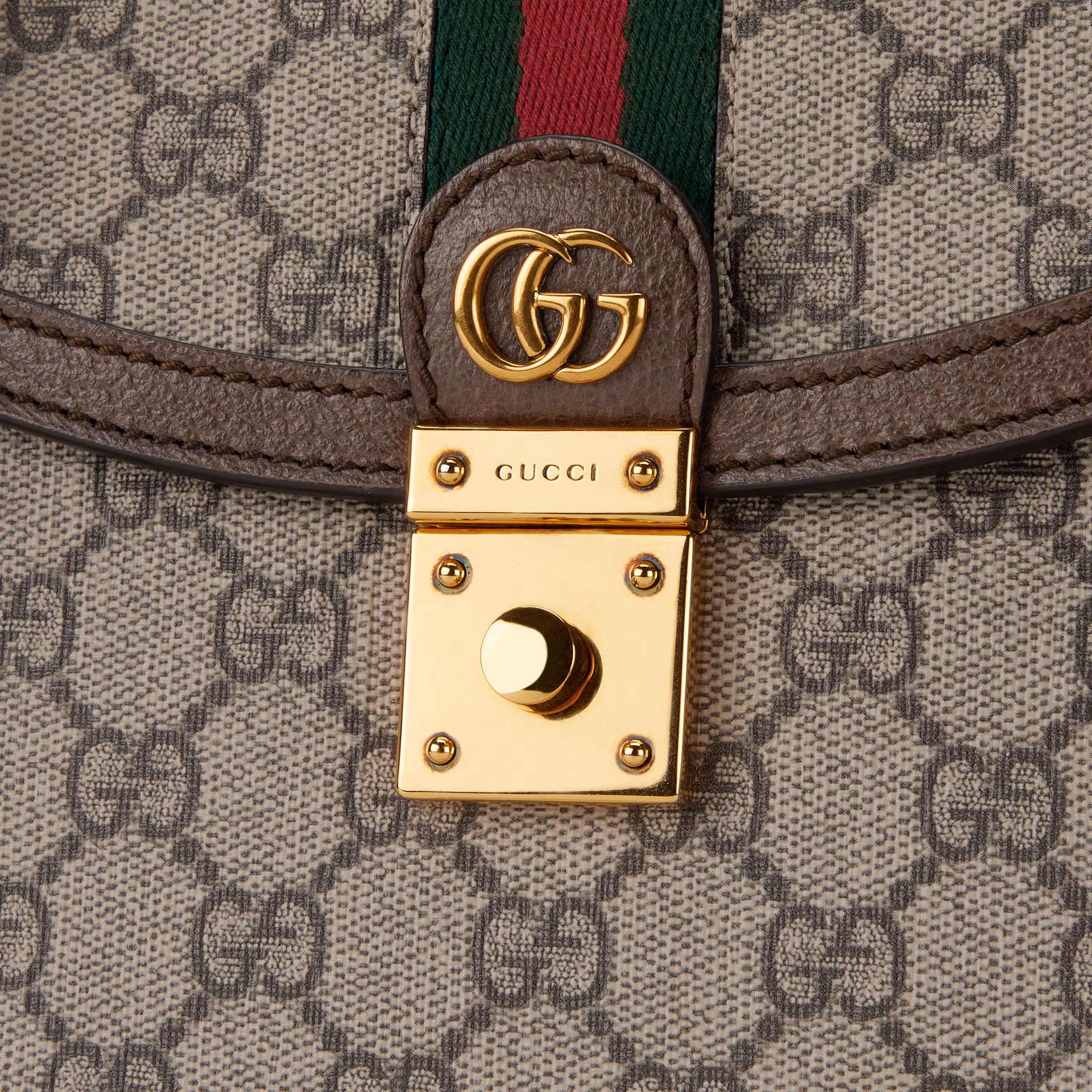 Sac À Main Ophidia Avec Bande Web Petite Taille Sac À Main Ophidia Avec Bande Web Petite Taille