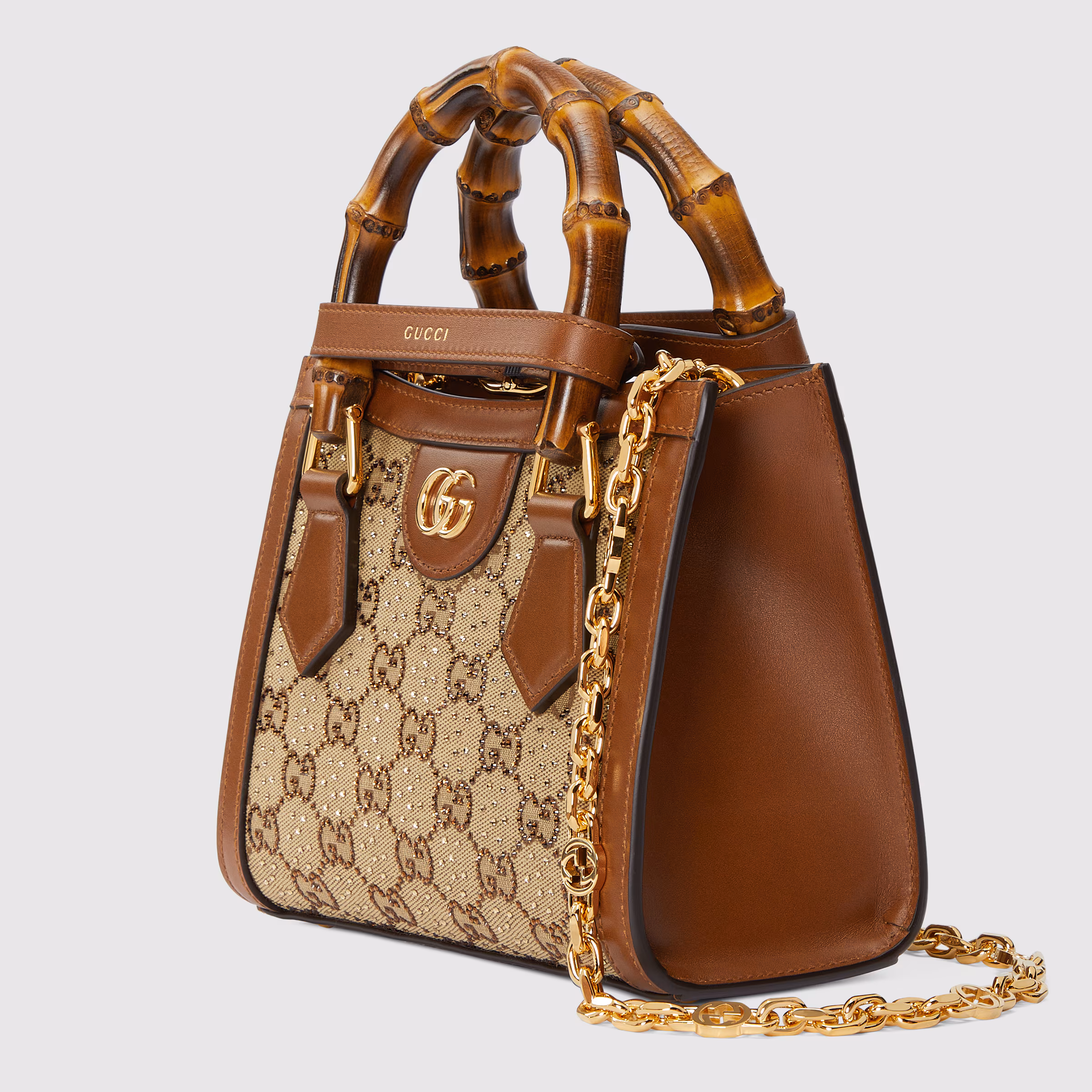 Mini Cabas Gucci Diana Avec Cristaux Mini Cabas Gucci Diana Avec Cristaux
