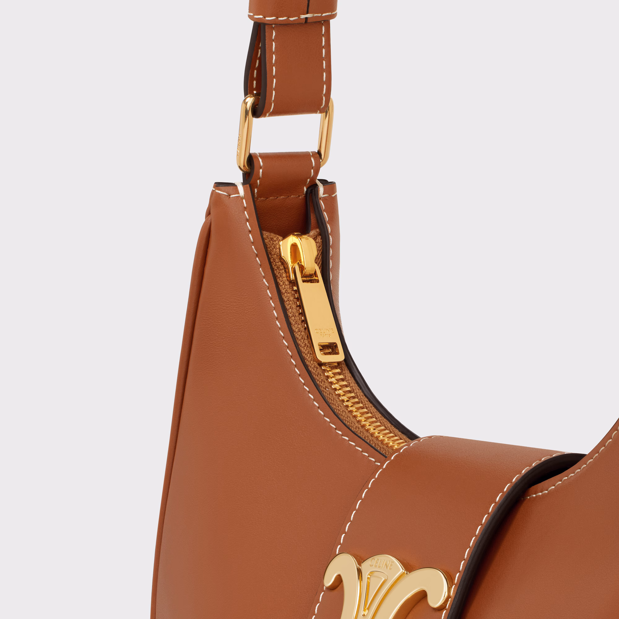 Medium Ava Triomphe Bag In Smooth Calfskin