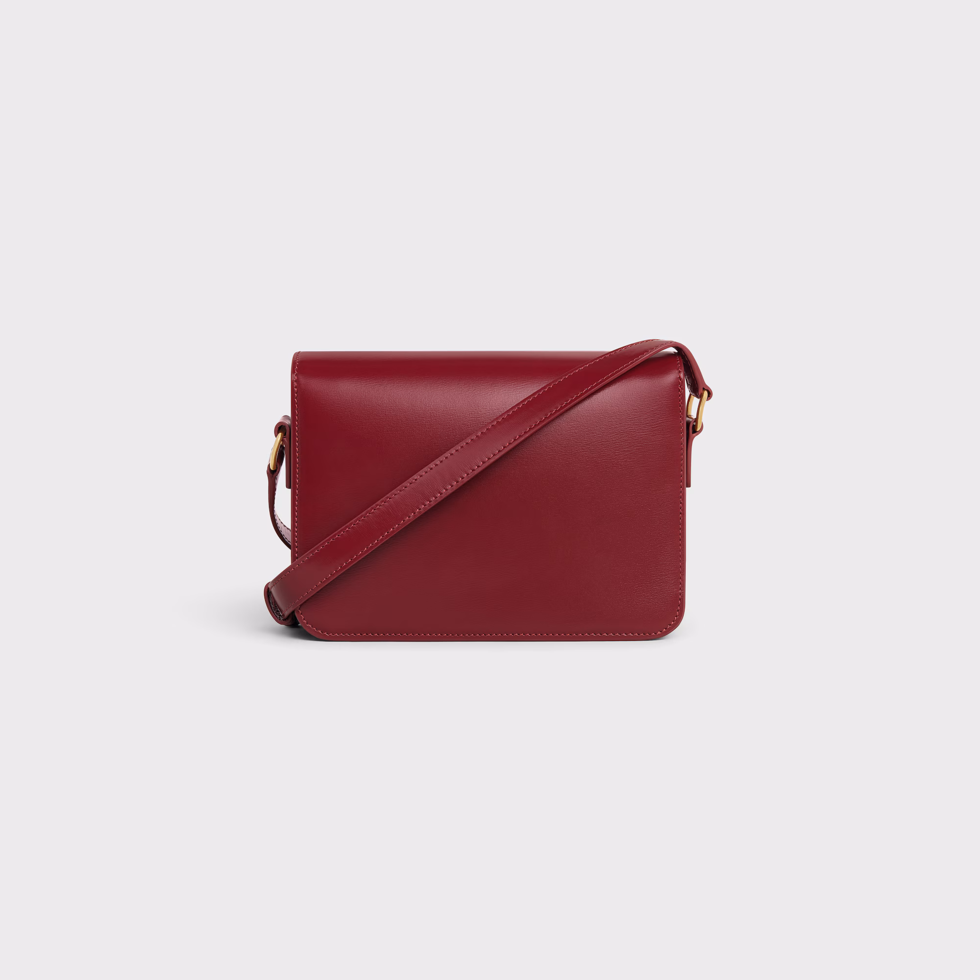 Teen Triomphe Bag In Shiny Calfskin