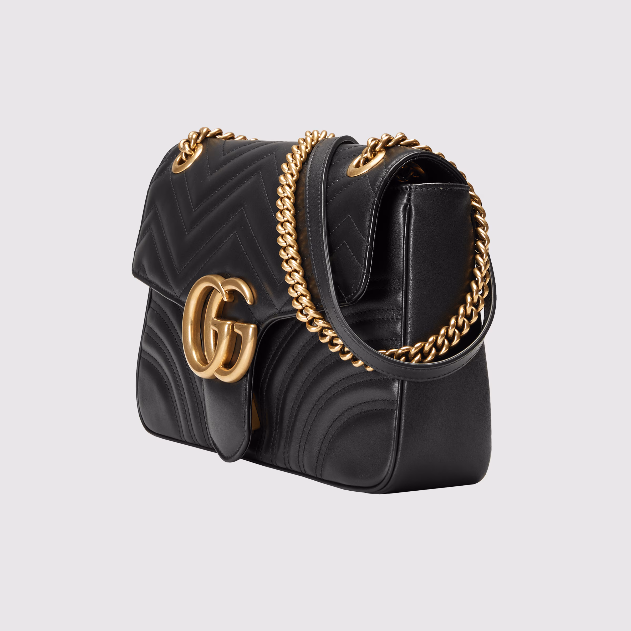 Sac À Épaule Taille Moyenne À Motif Gg Marmont