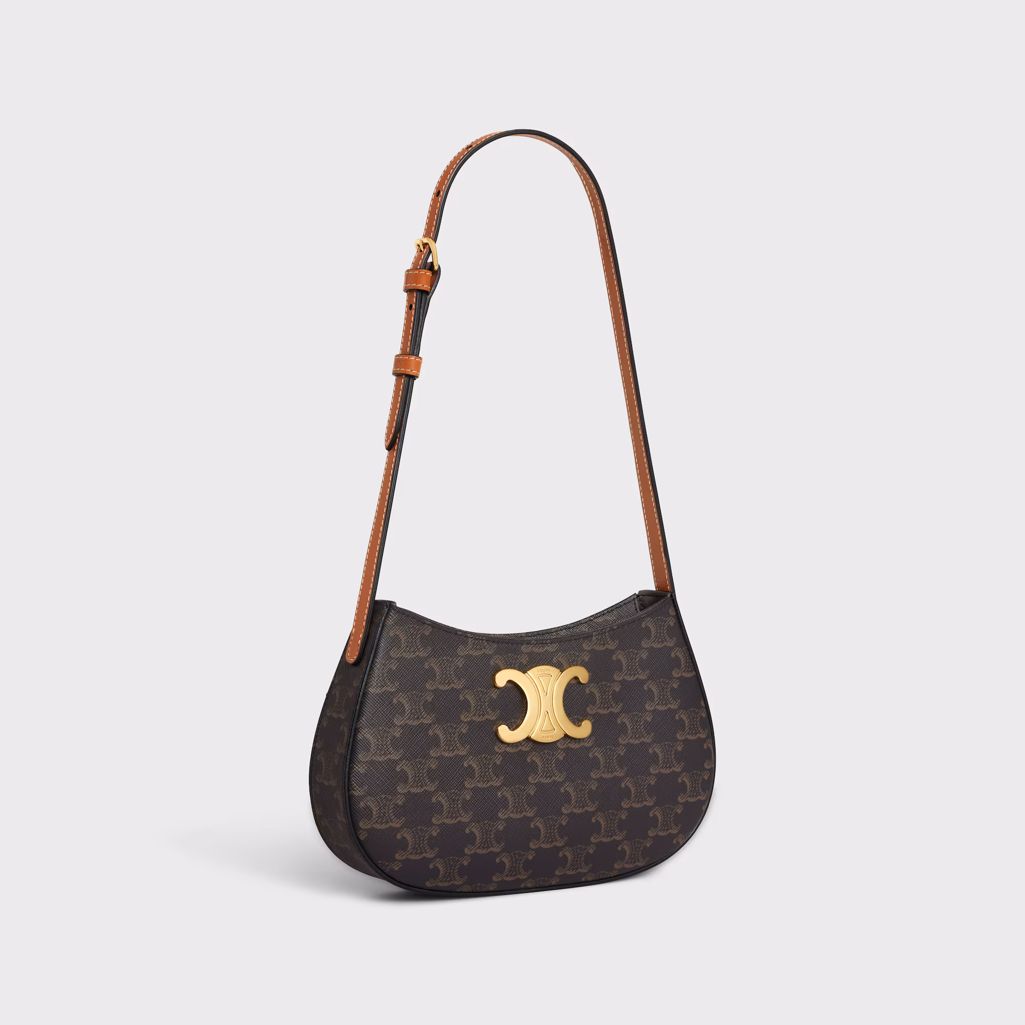 Medium Tilly Bag In Triomphe Canvas And Calfskin Medium Tilly Bag In Triomphe Canvas And Calfskin